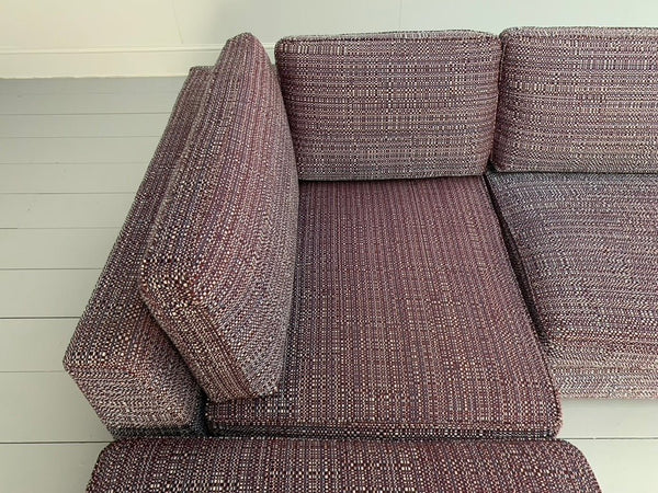 Minotti Freeman 4 - Seat L - Shape Sofa - In Dedar Tweed Fabric @ REHAUS