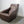 Molteni & C Doda Armchair in Dark Brown Leather @ REHAUS