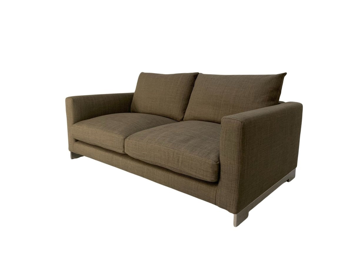 Molteni & C Reversi 2 - Seat Sofa - In Woven Linen @ REHAUS