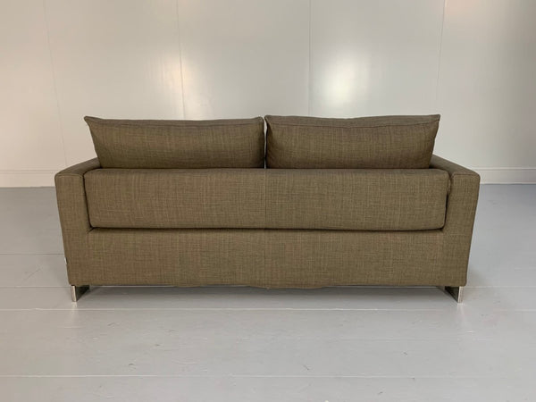 Molteni & C Reversi 2 - Seat Sofa - In Woven Linen @ REHAUS