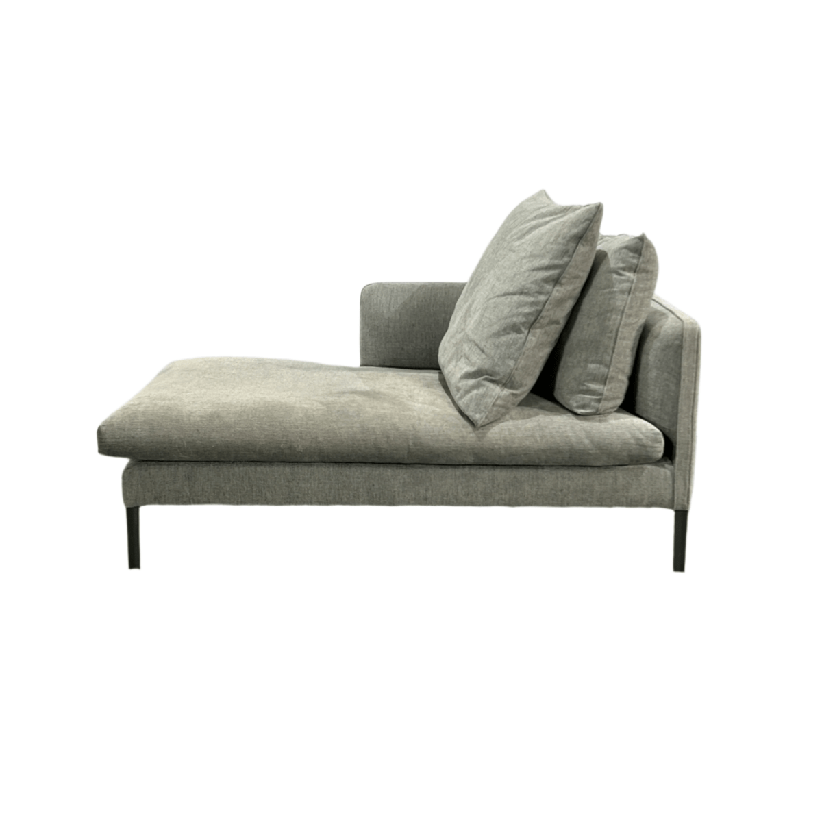 Molteni&C Paul Grey Chaise Longue by Vincent Van Duysen @ REHAUS