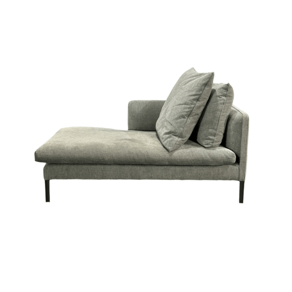 Molteni&C Paul Grey Chaise Longue by Vincent Van Duysen @ REHAUS