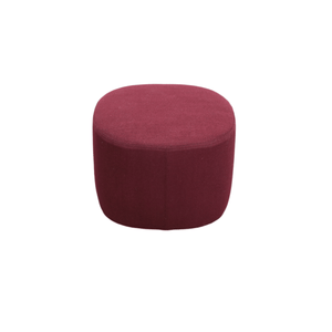 Molteni & C Red Fabric Pouf