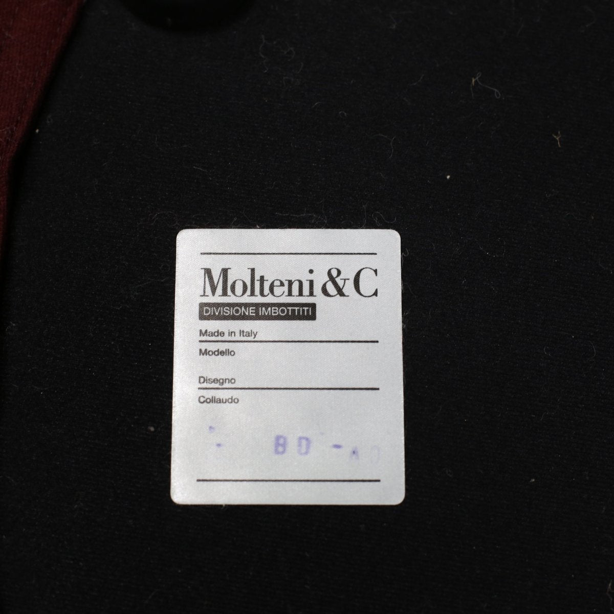 Molteni&C Red Fabric Pouf @ REHAUS