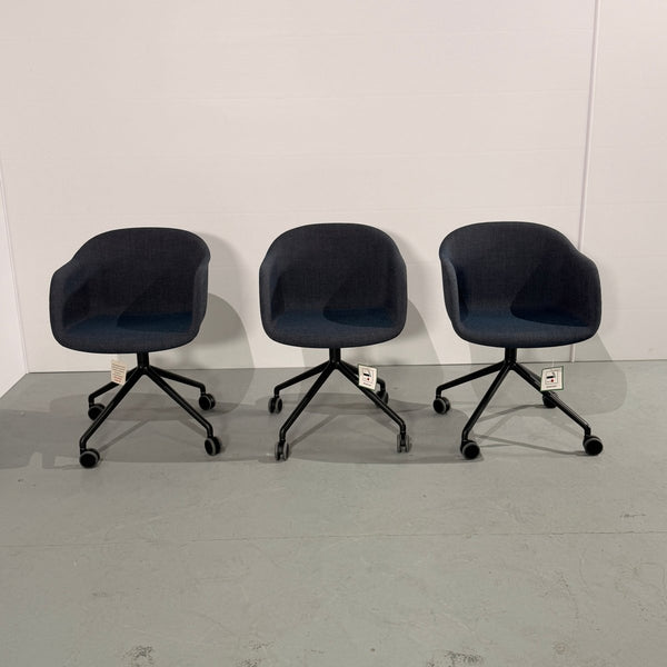 MUUTO Fibre Armchairs by Mika Tolvanen, Set of Three @ REHAUS