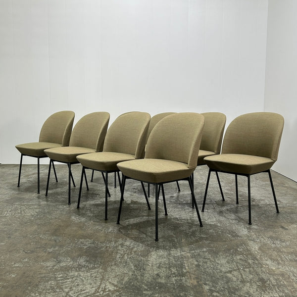 Muuto Khaki Oslo Chairs, Set of Eight @ REHAUS