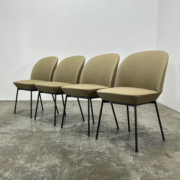Muuto Khaki Oslo Chairs, Set of Eight @ REHAUS