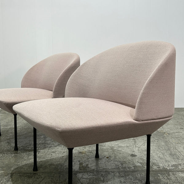 Muuto Pink Oslo Lounge Chair by Anderssen and Voll, Set of Two @ REHAUS