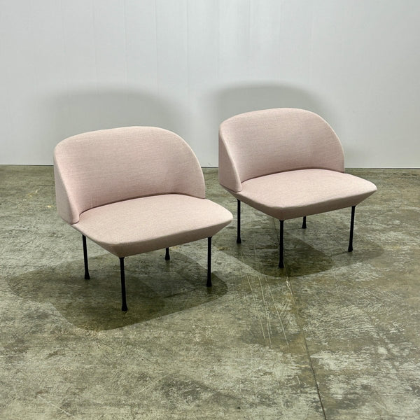 Muuto Pink Oslo Lounge Chair by Anderssen and Voll, Set of Two @ REHAUS