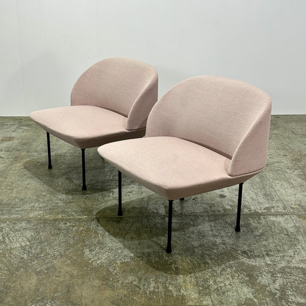 Muuto Pink Oslo Lounge Chair by Anderssen and Voll, Set of Two @ REHAUS