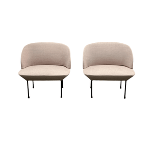 Muuto Pink Oslo Lounge Chair by Anderssen and Voll, Set of Two @ REHAUS