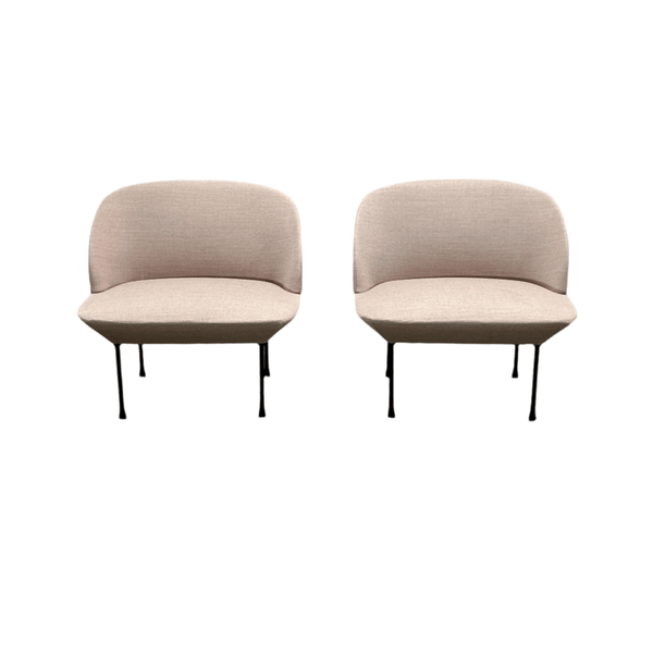 Muuto Pink Oslo Lounge Chair by Anderssen and Voll, Set of Two @ REHAUS