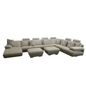 Natuzzi Plaza Large Sectional Sofa @ REHAUS