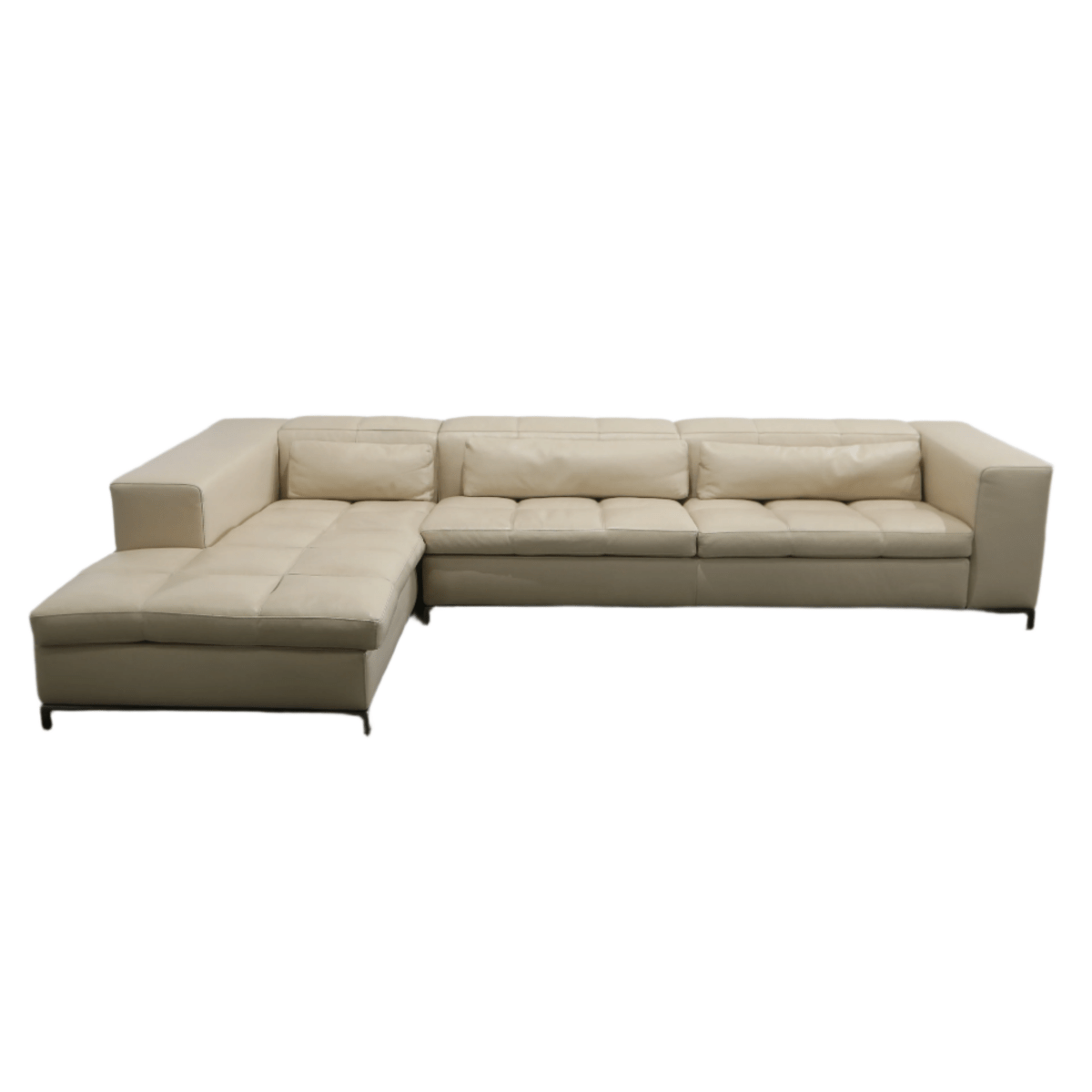 Nick Leather Sectional Sofa by Cierre @ REHAUS