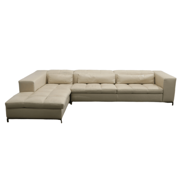Nick Leather Sectional Sofa by Cierre @ REHAUS