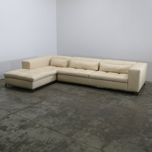 Nick Leather Sectional Sofa by Cierre @ REHAUS