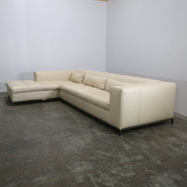 Nick Leather Sectional Sofa by Cierre @ REHAUS