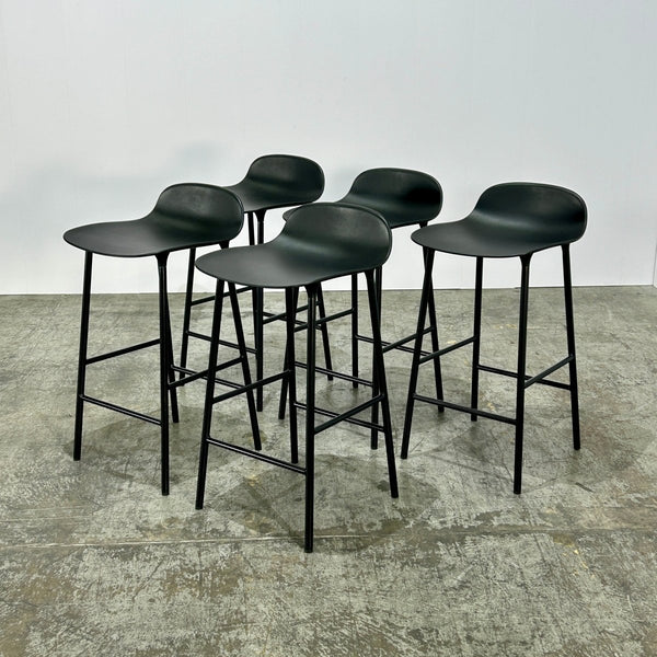 Normann Copenhagen Form Barstools by Simon Legald, Set of Five @ REHAUS