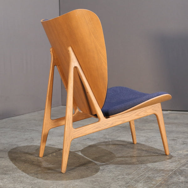 NORR11 Elephant Lounge Blue Chair by Kristian Sofus Hansen and Tommy Hyldahl @ REHAUS