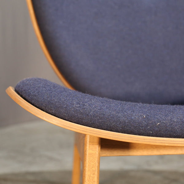 NORR11 Elephant Lounge Blue Chair by Kristian Sofus Hansen and Tommy Hyldahl @ REHAUS