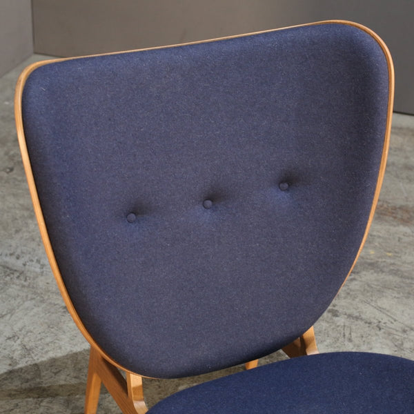 NORR11 Elephant Lounge Blue Chair by Kristian Sofus Hansen and Tommy Hyldahl @ REHAUS