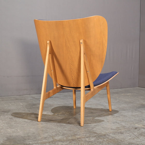 NORR11 Elephant Lounge Blue Chair by Kristian Sofus Hansen and Tommy Hyldahl @ REHAUS
