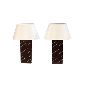 Oblique Table Lamp by Christopher Guy, Set of Two