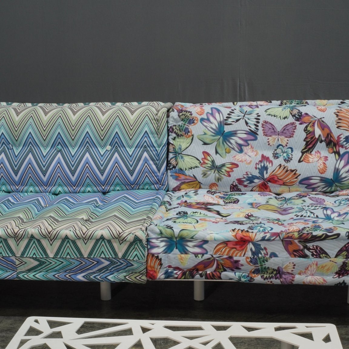 Outdoor Mah Jong Sectional Sofa Upholstered in Missoni by Roche Bobois, Set of 7 @ REHAUS