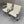 Pair of Knoll Studio Brno Flat Bar Armchairs - in Chrome & White Leather @ REHAUS