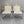 Pair of Knoll Studio Brno Flat Bar Armchairs - in Chrome & White Leather @ REHAUS