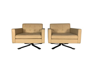 Pair of Poltrona Frau for Ferrari Kennedee Armchairs - In Pelle Frau SC Leather