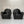 Pair of Poltrona Frau Vanity Fair Armchairs - In Pelle Frau Black Leather @ REHAUS