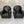 Pair of Poltrona Frau Vanity Fair Armchairs - In Pelle Frau Black Leather @ REHAUS