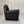 Pair of Poltrona Frau Vanity Fair Armchairs - In Pelle Frau Black Leather @ REHAUS