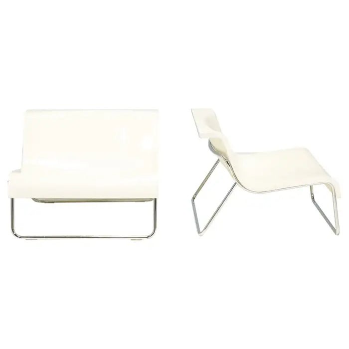 Piero Lissoni for Kartell White Form Armchairs, Set of 2 - REHAUS - Piero Lissoni