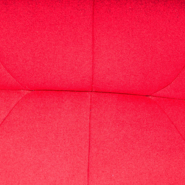 Pierre Paulin for Ligne Roset Red Fabric 2 Seater Pumpkin Loveseat Sofa - REHAUS - Pierre Paulin