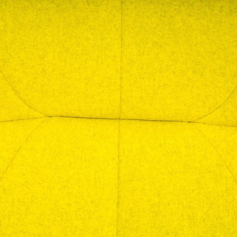 Pierre Paulin for Ligne Roset Yellow Fabric Pumpkin High Back Armchair - REHAUS - Pierre Paulin