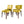 Pietro Costantini Focus Dining Chairs (Set of 4) @ REHAUS