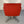 Poltrona Frau Chancellor Swivel Armchair - In Red Pelle Frau SC Leather @ REHAUS