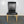 Poltrona Frau Vittoria Dining Chair in Black Pelle Frau Leather @ REHAUS