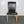 Poltrona Frau Vittoria Dining Chair in Black Pelle Frau Leather @ REHAUS