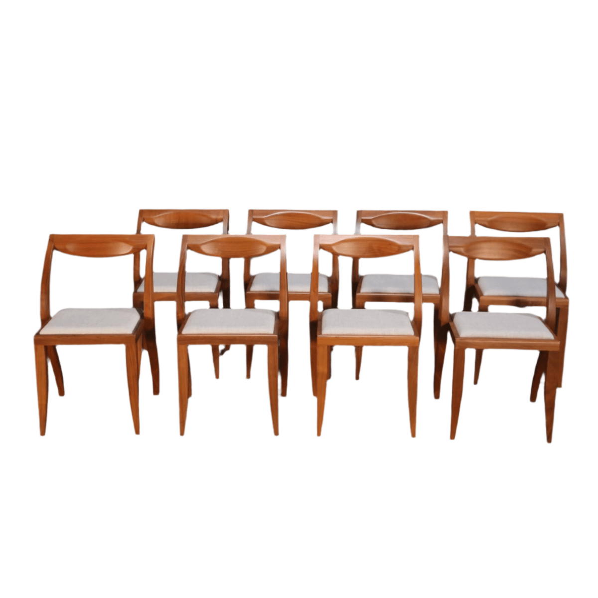 Porada Arlekin Dining Chair by E. Gottein & G.F. Coltella, Set of Eight @ REHAUS