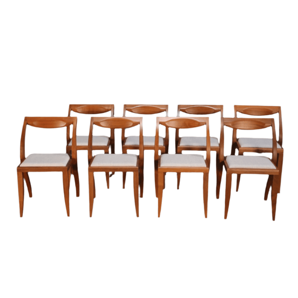 Porada Arlekin Dining Chair by E. Gottein & G.F. Coltella, Set of Eight @ REHAUS