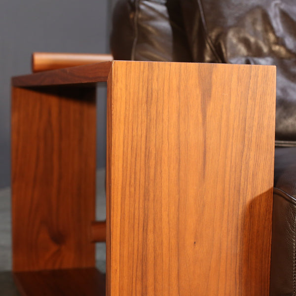Porada Black Leather Armchair @ REHAUS