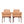 Porada Brown Leather Armchairs, Set of Two @ REHAUS