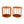 Porada Cell Side Tables (Set of 2) - REHAUS - Porada