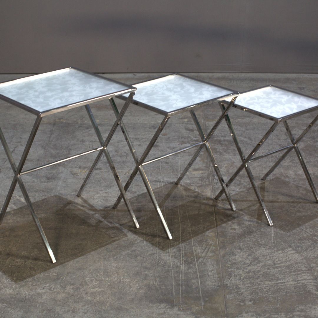 Porada Glass Nesting Tables @ REHAUS