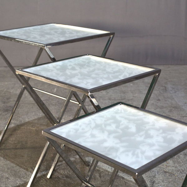 Porada Glass Nesting Tables @ REHAUS