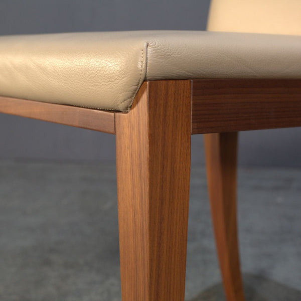 Porada Tama Leather Dining Chair @ REHAUS