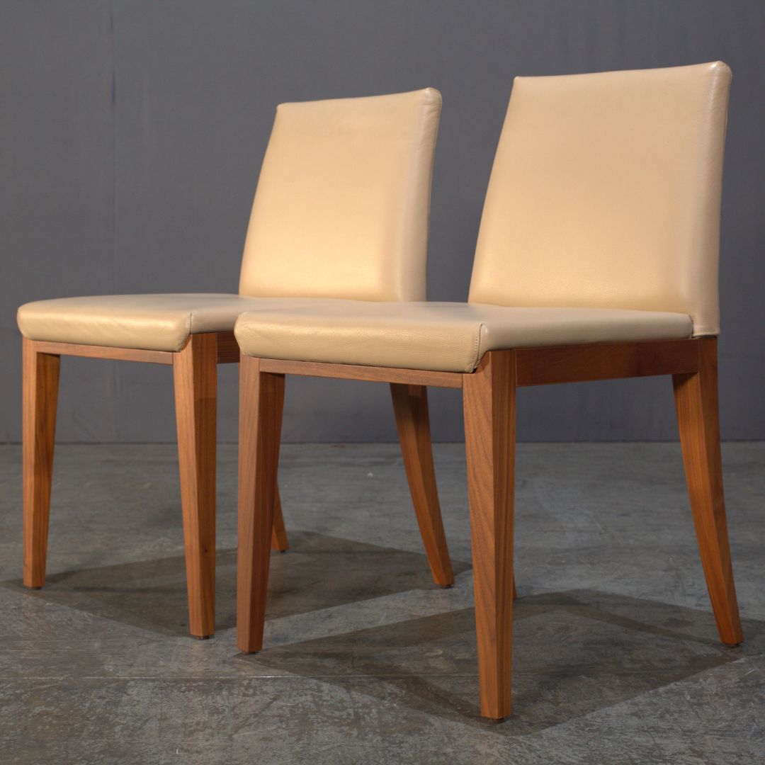 Porada Tama Leather Dining Chair @ REHAUS